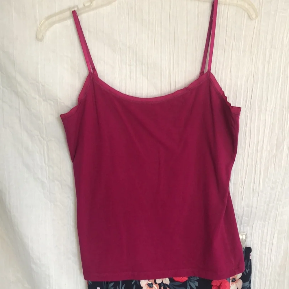 Premise A line skirt NWT & Premise tunic top & Ann Taylor hot pink cami